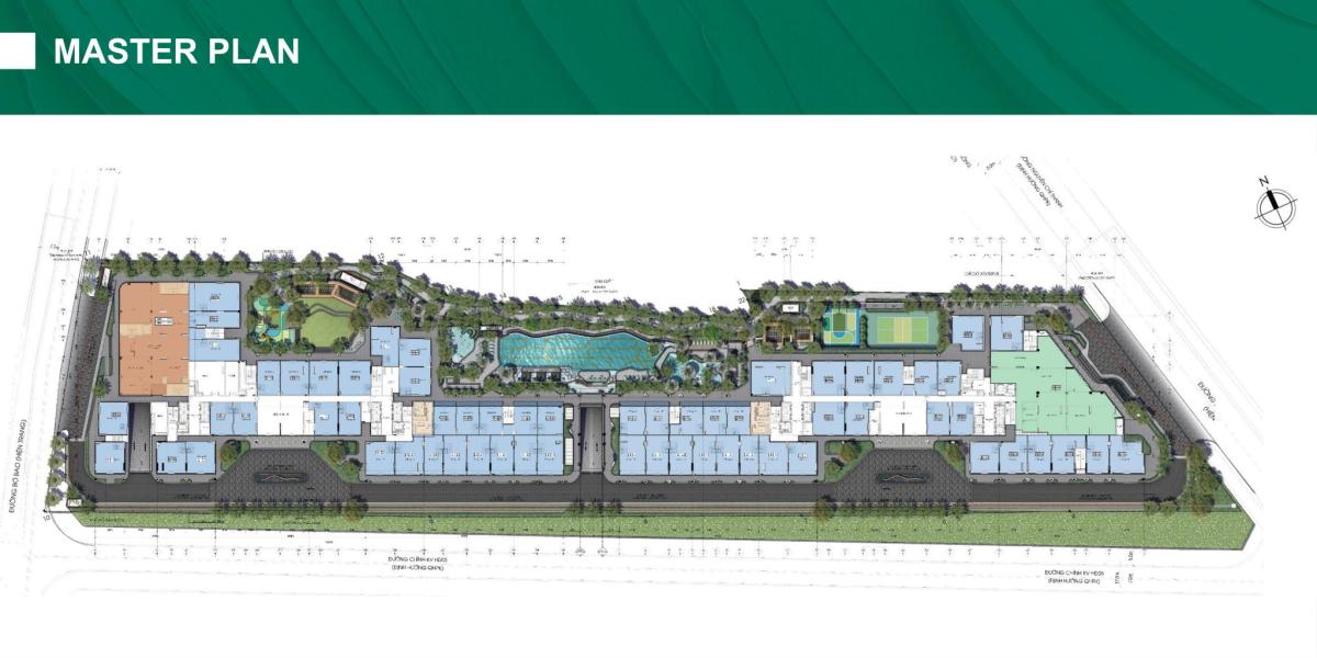 Mặt bằng The Emerald Garden View