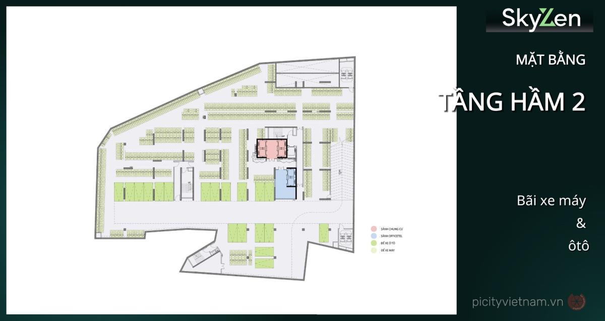 Mặt bằng tầng 6