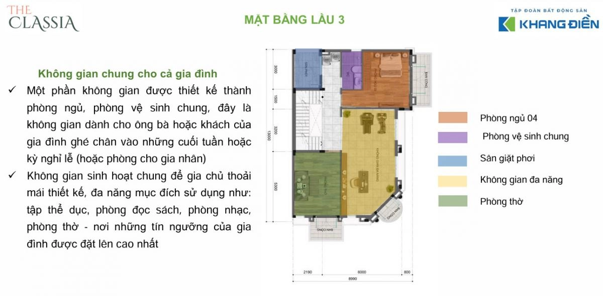 NHÀ PHỐ CLASSIA G13