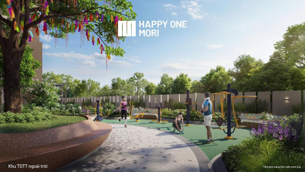 tiện ích căn hộ Happy One Mori