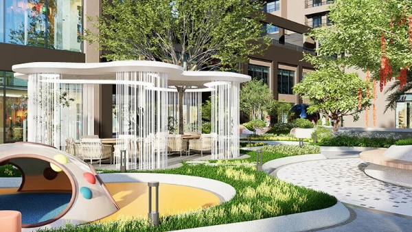 tiện ích căn hộ Happy One Mori