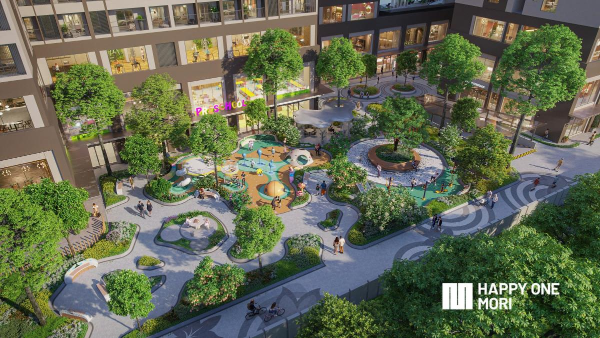 tiện ích căn hộ Happy One Mori