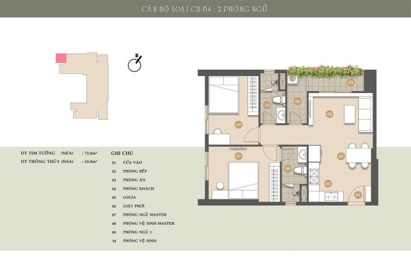 layout  Ava Center Thuận Giao