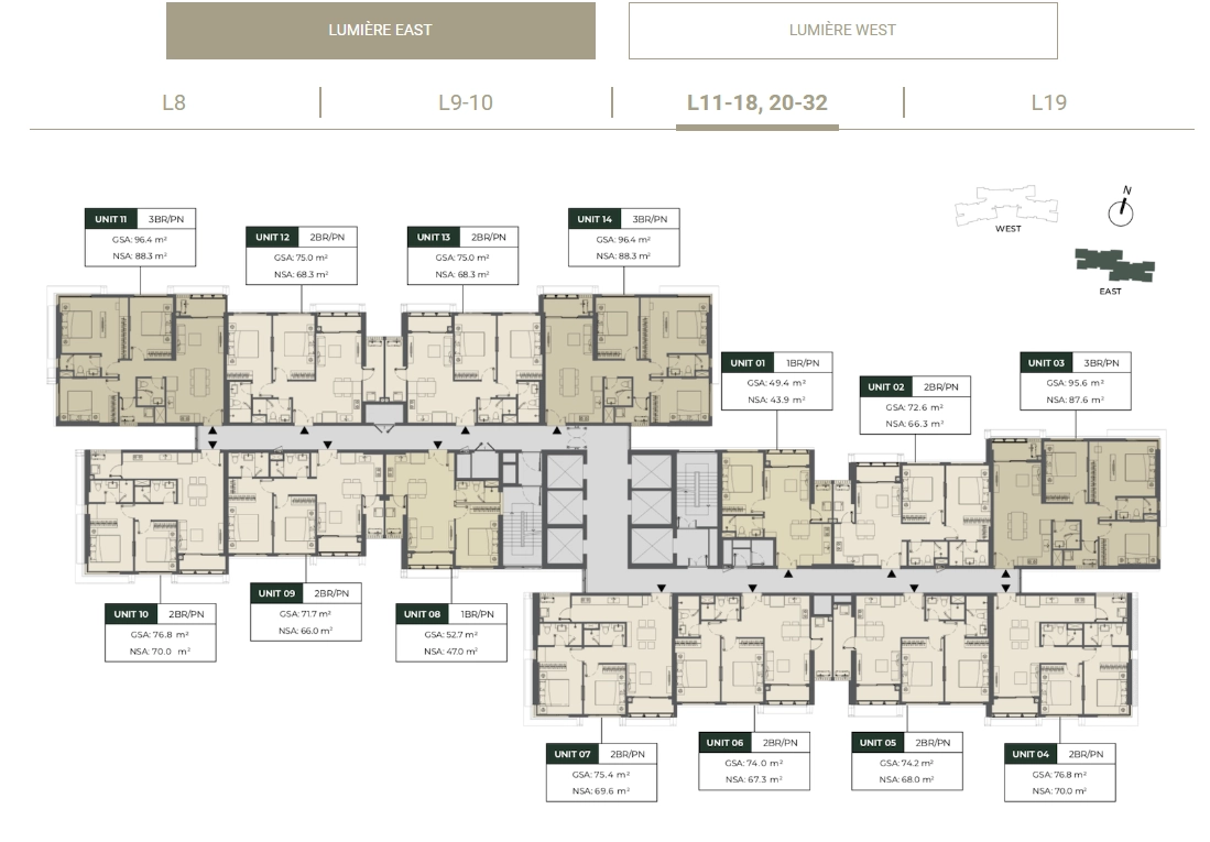 Bán căn hộ Lumiere Riverside 3pn view sông giá 11.5 tỷ  full nội thất