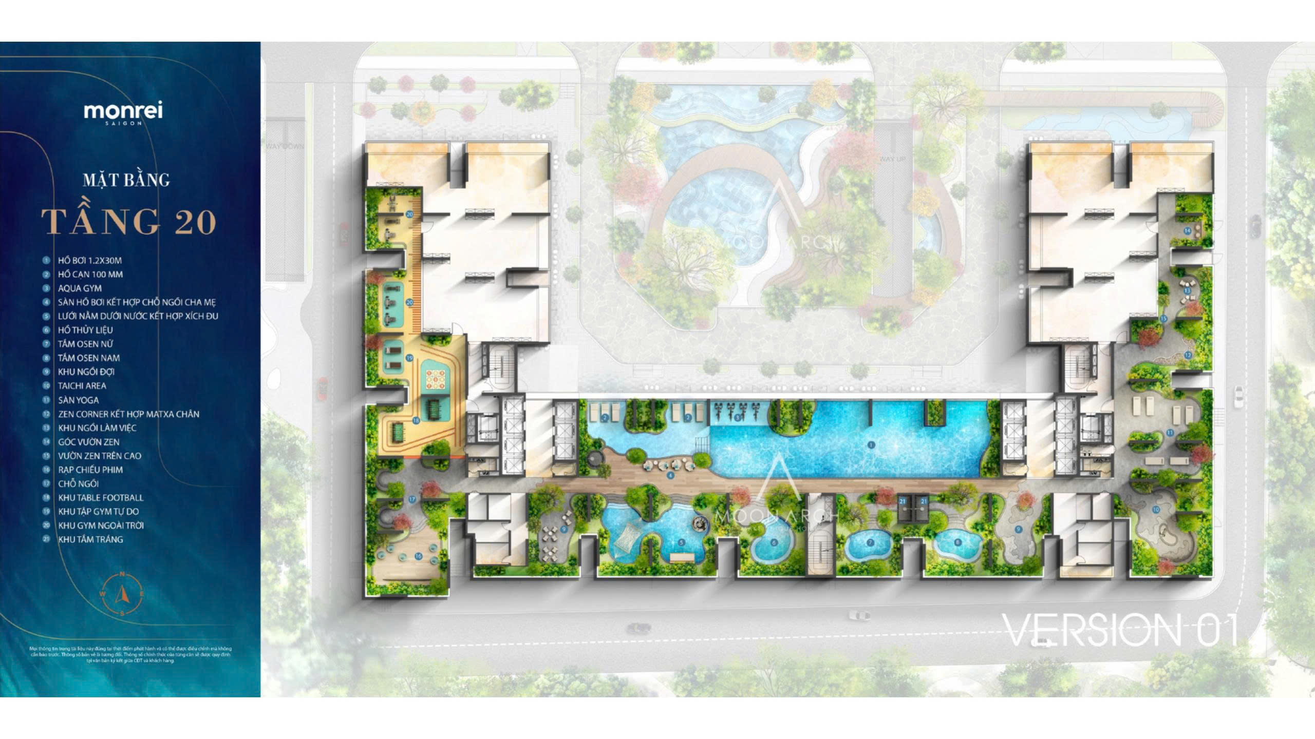 Mặt bằng tầng 1 skyzen