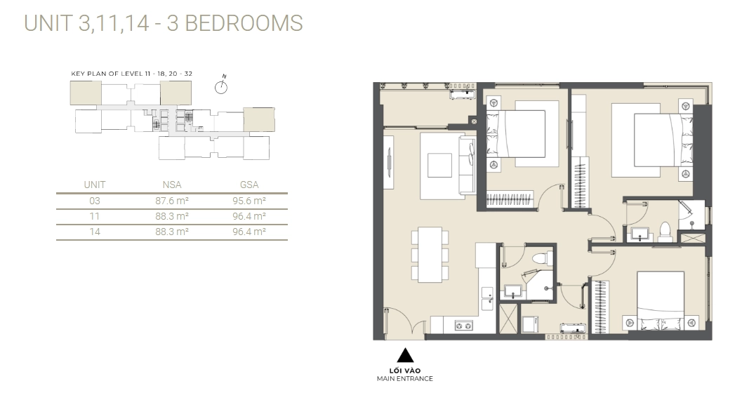 Bán căn hộ Lumiere Riverside 3pn view sông giá 11.5 tỷ  full nội thất