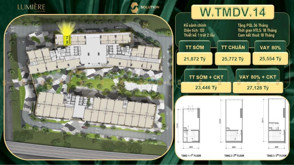 Giải mã 4 lý do Shophouse Lumiere Thu hút nhà đầu tư