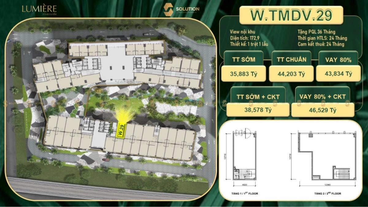 Giải mã 4 lý do Shophouse Lumiere Thu hút nhà đầu tư