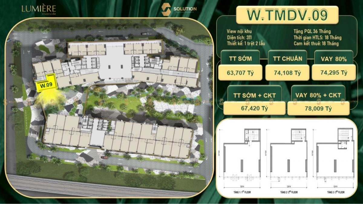 Giải mã 4 lý do Shophouse Lumiere Thu hút nhà đầu tư