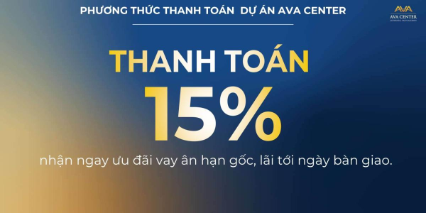 thanh toan Ava Center Thuận Giao