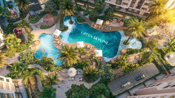tiện ích căn hộ Green Skyline Dĩ An
