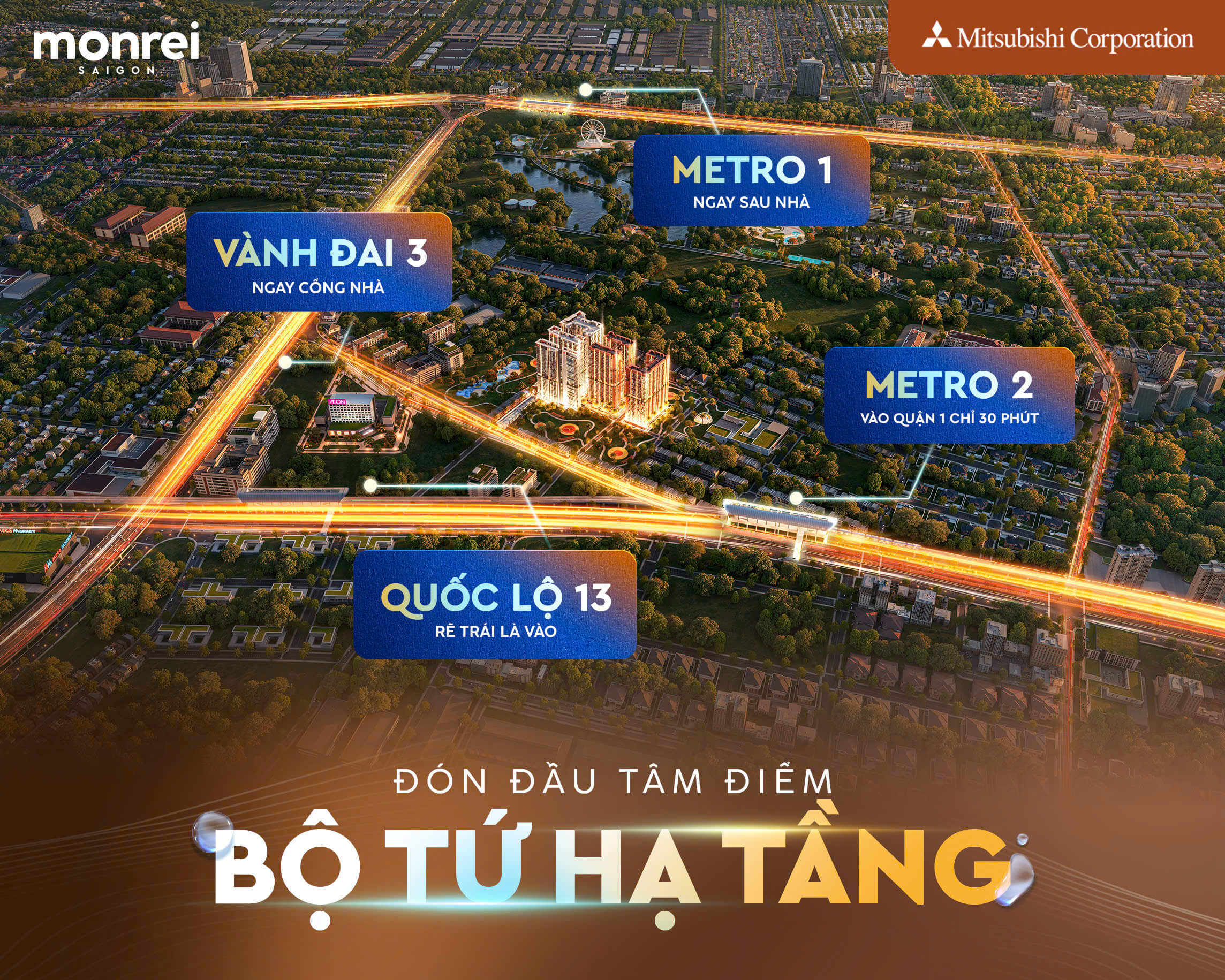 Vị trí dự án Monrei Saigon