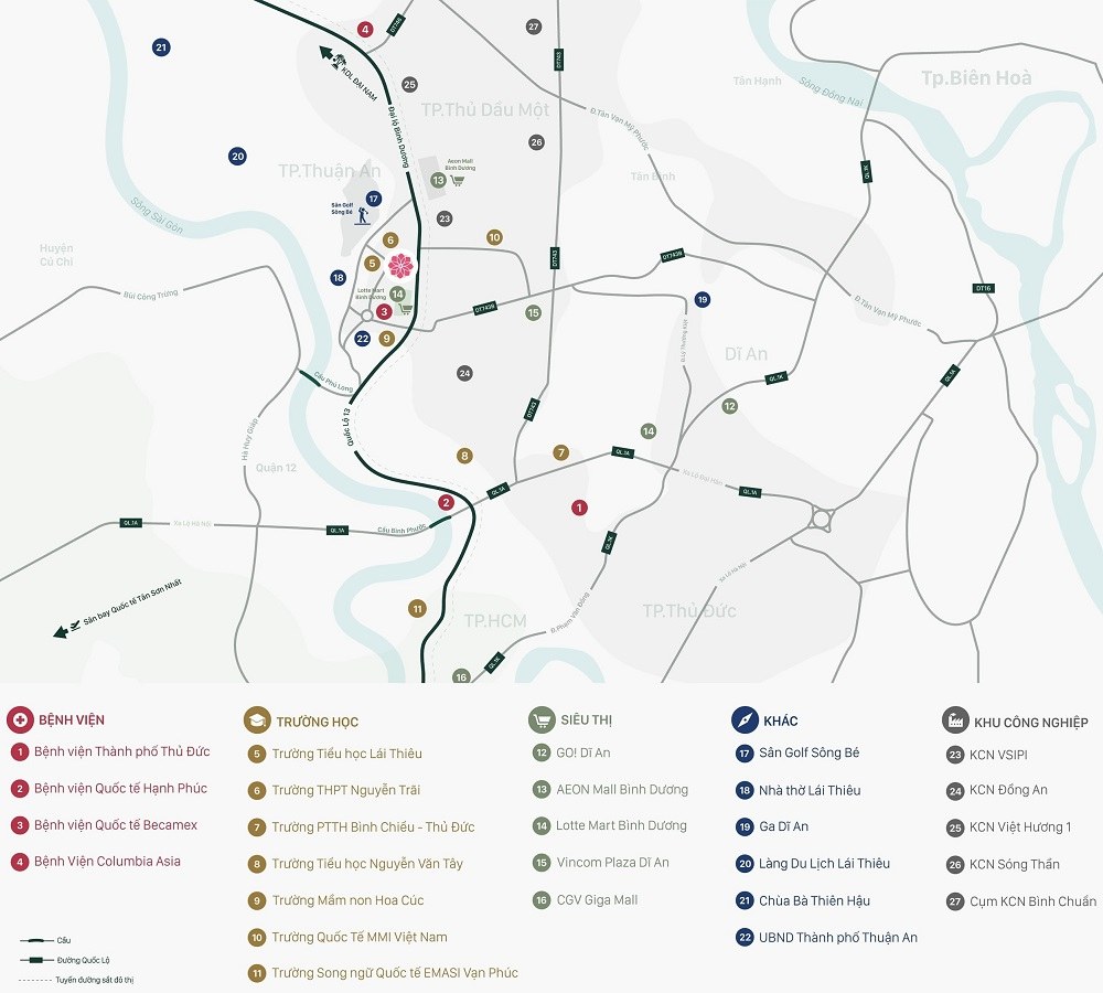 Vị trí dự án Setia Edenia