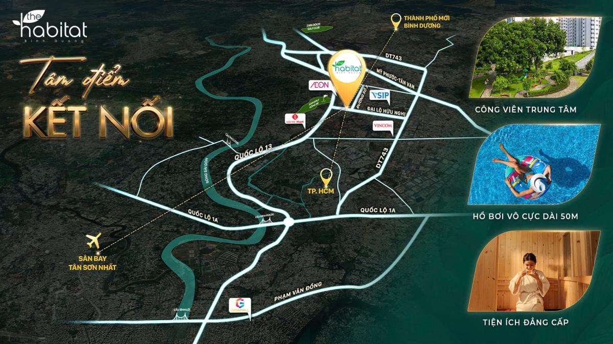 Vị trí dự án The Habitat